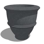 View Aria Cast Stone Round Planters